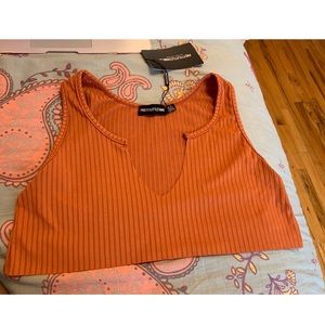 Pretty Little Thing Ribbed Crop Top